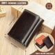 WESTAL RFID Wallet for Men Genuine Leather Coin Purse Men Thirdfold Wallets Clucth with Mulitfile Card Slots Money Bags 1134 WESTAL RFID Wallet for Men Genuine Leather Coin Purse Men Thirdfold Wallets Clucth with Mulitfile Card Slots Money Bags 1134