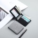 Canvas Men Wallet Black/blue/gray Card Holder Wallet Male Money Bag ID/photo/bank Holder Short Purse Credit Card Case Bag Canvas Men Wallet Black/blue/gray Card Holder Wallet Male Money Bag ID/photo/bank Holder Short Purse Credit Card Case Bag