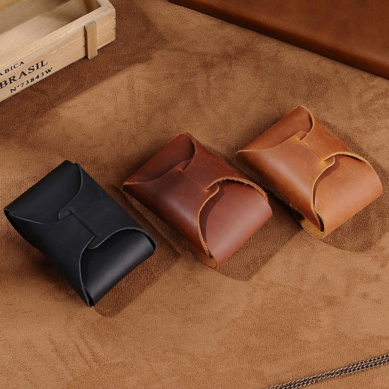 High Quality Minimalist Leather Card Holder Slim ID Card Pouch Men Wallet Unisex Business CardHolder Gift High Quality Minimalist Leather Card Holder Slim ID Card Pouch Men Wallet Unisex Business CardHolder Gift