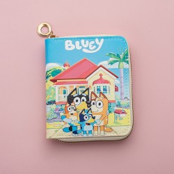 Bourrouilh Cartoon Short Wallet Cartoon Cute Cartoon Children Kawaii Student Boy Mini Zipper Fashion Coin Purse Bank Card Bag