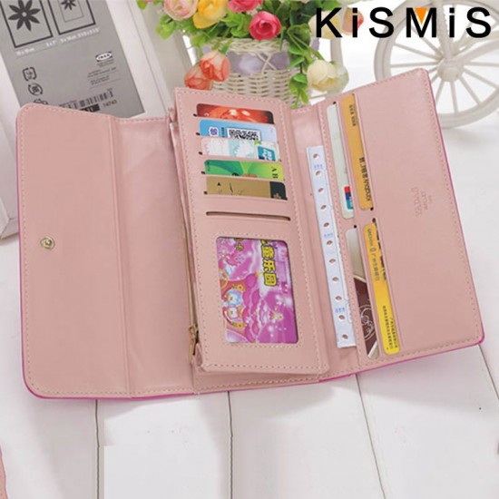 KISMIS Wallets for Women Cute Pink Pocket Womens Wallets Purses Plaid PU Leather Long Wallet Hasp Phone Bag Money Coin Pocket Ca KISMIS Wallets for Women Cute Pink Pocket Womens Wallets Purses Plaid PU Leather Long Wallet Hasp Phone Bag Money Coin Pocket Ca