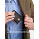 Carbon Fiber Minimalist Ultra-thin Trifold Wallet RFID Men's Wallet with ID Window and 13 Card Slots Coin Purse Card Holder Carbon Fiber Minimalist Ultra-thin Trifold Wallet RFID Men's Wallet with ID Window and 13 Card Slots Coin Purse Card Holder