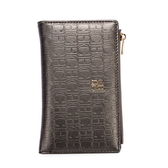 Retro Classic Style Solid Color Women's Long Wallet with Letter Print Portable Women's Clutch Bag Fashionable and Simple Retro Classic Style Solid Color Women's Long Wallet with Letter Print Portable Women's Clutch Bag Fashionable and Simple