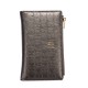 Retro Classic Style Solid Color Women's Long Wallet with Letter Print Portable Women's Clutch Bag Fashionable and Simple Retro Classic Style Solid Color Women's Long Wallet with Letter Print Portable Women's Clutch Bag Fashionable and Simple