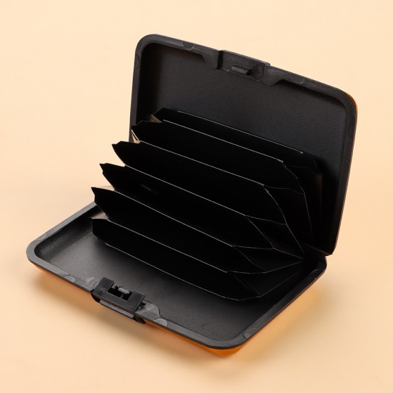 Aluminum Anti-Theft Wallets RFID Blocking Credit Card Holder RFID Wallet Metal Waterproof ID Card Case Coin Purse For Men Women Aluminum Anti-Theft Wallets RFID Blocking Credit Card Holder RFID Wallet Metal Waterproof ID Card Case Coin Purse For Men Women