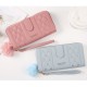 Women Long Wallet Pu Leather Card Holder Large Capacity Hasp Zipper Coin Purse Multi Card Organizer Cell Phone Wristlet Handbag Women Long Wallet Pu Leather Card Holder Large Capacity Hasp Zipper Coin Purse Multi Card Organizer Cell Phone Wristlet Handbag