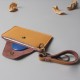 Genuine Cowhide Leather Card Holder - Slim RFID Blocking Wallet for Men Women, Multi-Pocket Credit Card Case with Keychain Genuine Cowhide Leather Card Holder - Slim RFID Blocking Wallet for Men Women, Multi-Pocket Credit Card Case with Keychain