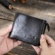 CONTACT'S Genuine Crazy Horse Leather Men Wallets Vintage Trifold Wallet Zip Coin Pocket Purse Cowhide Leather Wallet For Mens CONTACT'S Genuine Crazy Horse Leather Men Wallets Vintage Trifold Wallet Zip Coin Pocket Purse Cowhide Leather Wallet For Mens