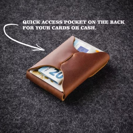 High Quality Minimalist Leather Card Holder Slim ID Card Pouch Men Wallet Unisex Business CardHolder Gift High Quality Minimalist Leather Card Holder Slim ID Card Pouch Men Wallet Unisex Business CardHolder Gift