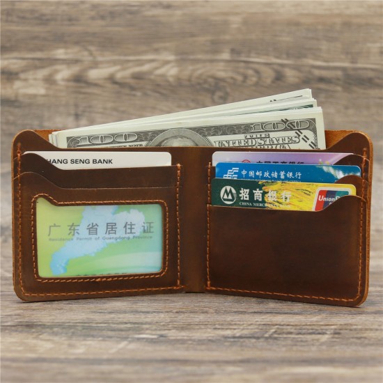 Handmade Genuine Leather Wallet Men Retro Short Man's wallet Durable Real Leather Wallet Handmade Breif Cartera Hombre Handmade Genuine Leather Wallet Men Retro Short Man's wallet Durable Real Leather Wallet Handmade Breif Cartera Hombre