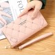 Fashion Women's Long Wallets Wristlet Clutch Purse Soft Leather Mobile Phone Bag Casual Large Capacity Credit Card Holder Purse Fashion Women's Long Wallets Wristlet Clutch Purse Soft Leather Mobile Phone Bag Casual Large Capacity Credit Card Holder Purse