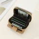 ISKYBOB Vintage Printed Cork Short Wallet for Men Women Wood Grain Multi-functional Card Holder Portable Zipper Coin Purses ISKYBOB Vintage Printed Cork Short Wallet for Men Women Wood Grain Multi-functional Card Holder Portable Zipper Coin Purses