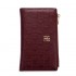 Retro Classic Style Solid Color Women's Long Wallet with Letter Print Portable Women's Clutch Bag Fashionable and Simple