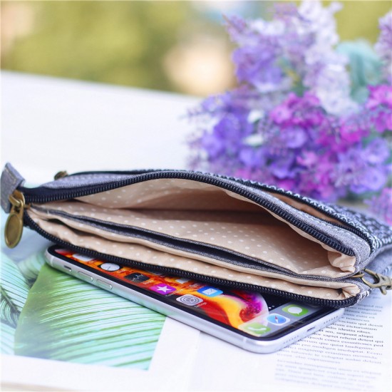 Women's Cotton Long Organizer Wallet Ladies Coin Purse Female Clutch Small Phone Pouch Money Bag for Children Kids Girls Bag Women's Cotton Long Organizer Wallet Ladies Coin Purse Female Clutch Small Phone Pouch Money Bag for Children Kids Girls Bag