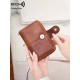 New Women's Wallet Retro Trifold RFID Short Wallet Fashion Large Capacity Buckle Zipper Coin Women's Coin Purse Card Holder New Women's Wallet Retro Trifold RFID Short Wallet Fashion Large Capacity Buckle Zipper Coin Women's Coin Purse Card Holder