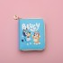 Bourrouilh Cartoon Short Wallet Cartoon Cute Cartoon Children Kawaii Student Boy Mini Zipper Fashion Coin Purse Bank Card Bag