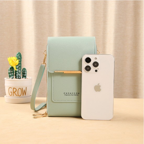 Women Crossbody Shoulder Bags Wallets Touch Screen Cell Phone Purse Soft Leather Strap Handbag for Female Luxury Messenger Bags Women Crossbody Shoulder Bags Wallets Touch Screen Cell Phone Purse Soft Leather Strap Handbag for Female Luxury Messenger Bags