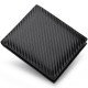 New Carbon Fiber Short Wallet Men's Card Bag Integrated Zipper Change Bag Holder New Carbon Fiber Short Wallet Men's Card Bag Integrated Zipper Change Bag Holder