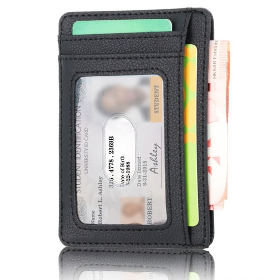 New Arrival RFID Blocking Slim Men's Leather Credit Card Holder Women Business Mini Bank Card Case Wallet For Man Small Purse New Arrival RFID Blocking Slim Men's Leather Credit Card Holder Women Business Mini Bank Card Case Wallet For Man Small Purse