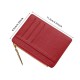 PU Leather Women ID Credit Bank Card Holder Zipper Slim Wallet Fashion Small Coin Purse Money Clip Case Cardholder Cover PU Leather Women ID Credit Bank Card Holder Zipper Slim Wallet Fashion Small Coin Purse Money Clip Case Cardholder Cover