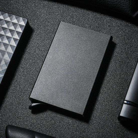 Large Capacity 9-11 Cards Rfid Credit Card Holder Metal Thin Slim Smart Wallet Men Women Wallets Pop Up Minimalist Small Walets Large Capacity 9-11 Cards Rfid Credit Card Holder Metal Thin Slim Smart Wallet Men Women Wallets Pop Up Minimalist Small Walets