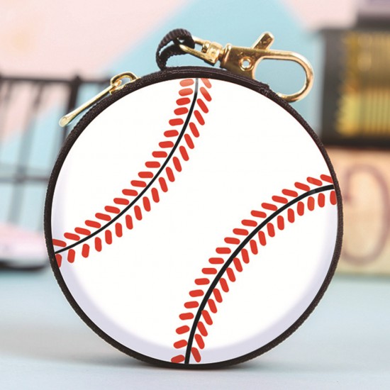 Ball Shaped Zipper Coin Purse Creative Mini Wallet Cartoon Change Wallet Zip Coin Bag for Children Birthday Gifts Ball Shaped Zipper Coin Purse Creative Mini Wallet Cartoon Change Wallet Zip Coin Bag for Children Birthday Gifts