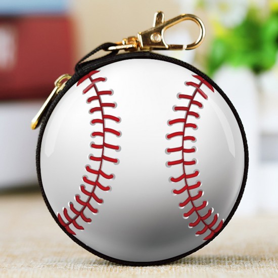 Ball Shaped Zipper Coin Purse Creative Mini Wallet Cartoon Change Wallet Zip Coin Bag for Children Birthday Gifts Ball Shaped Zipper Coin Purse Creative Mini Wallet Cartoon Change Wallet Zip Coin Bag for Children Birthday Gifts