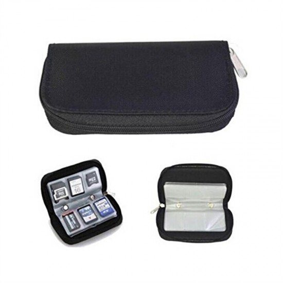 Memory Card Storage Bag Carrying Case Holder Wallet 22 Slots For CF/SD/Micro SD/SDHC/MS/DS Game Accessories Memory Card Box Memory Card Storage Bag Carrying Case Holder Wallet 22 Slots For CF/SD/Micro SD/SDHC/MS/DS Game Accessories Memory Card Box