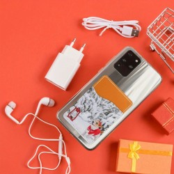 5/10pcs Sublimation Blanks Phone Wallet, PU Leather Phone Card Holder for Back of Phone, DIY Credit Card Pocket for Phone Case