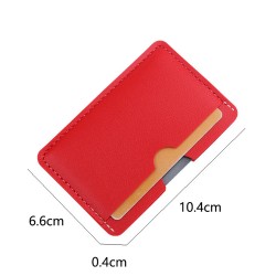 Pu Leather ID Card Holder Bank Credit Card Box Multi Slot Slim Card Case Wallet Women Men Minimalist Business Card Cover 1pc