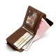 2024 European and American popular folding creative men's wallet short wallet buckle wallet 2024 European and American popular folding creative men's wallet short wallet buckle wallet