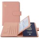 Multifunctional Passport Storage Bag Wallet Multi-layer Card Leather Protective Cover Portable Document Passport Storage Clip Multifunctional Passport Storage Bag Wallet Multi-layer Card Leather Protective Cover Portable Document Passport Storage Clip