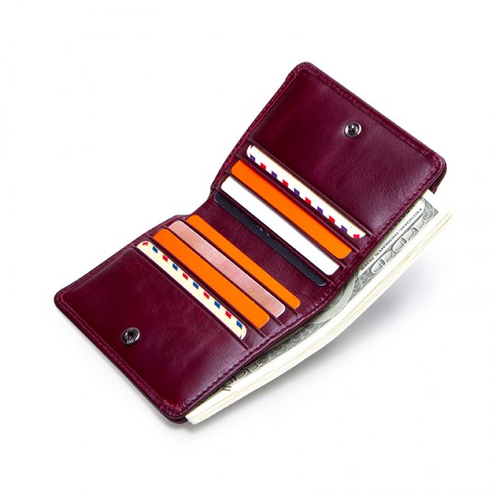 CONTACT'S Genuine Leather Wallets for Women Short Fashion Women's Purses Handbags Female Bags Card Holder Coin Purses Money Clip CONTACT'S Genuine Leather Wallets for Women Short Fashion Women's Purses Handbags Female Bags Card Holder Coin Purses Money Clip