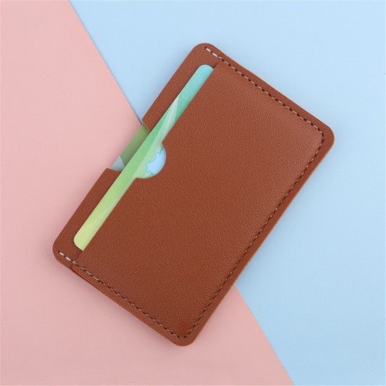 Pu Leather ID Card Holder Bank Credit Card Box Multi Slot Slim Card Case Wallet Women Men Minimalist Business Card Cover 1pc Pu Leather ID Card Holder Bank Credit Card Box Multi Slot Slim Card Case Wallet Women Men Minimalist Business Card Cover 1pc