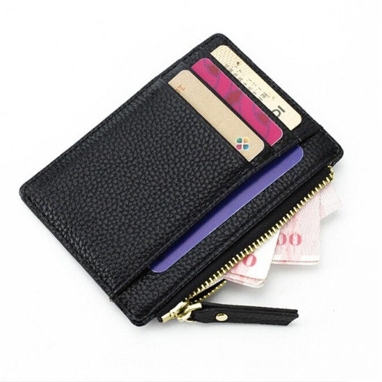 PU Leather Women ID Credit Bank Card Holder Zipper Slim Wallet Fashion Small Coin Purse Money Clip Case Cardholder Cover PU Leather Women ID Credit Bank Card Holder Zipper Slim Wallet Fashion Small Coin Purse Money Clip Case Cardholder Cover