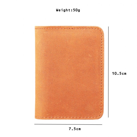 Men Genuine Leather Card Holder Wallet for Women Bifold Cowhide Minimalist Large Capacity Ultra-Thin Multi Card Slots Wallet Men Genuine Leather Card Holder Wallet for Women Bifold Cowhide Minimalist Large Capacity Ultra-Thin Multi Card Slots Wallet