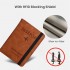 Universal PU Leather RFID Passport Wallet/Cover - Men & Women's Travel Essential, Safely Stores Passports & Cards, Great for Fam