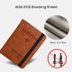 Universal PU Leather RFID Passport Wallet/Cover - Men & Women's Travel Essential, Safely Stores Passports & Cards, Great for Fam Universal PU Leather RFID Passport Wallet/Cover - Men & Women's Travel Essential, Safely Stores Passports & Cards, Great for Fam