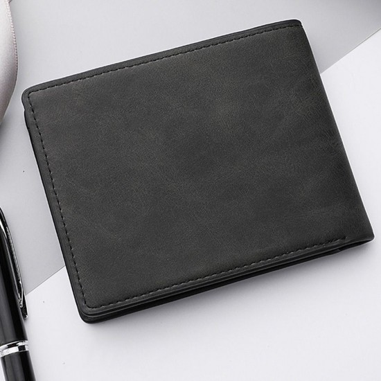 Multi-card Slot Men Multi-card Slot Wallet Fashion PU Leather Folding Coin Purse Large-capacity Money Bag Multi-card Slot Men Multi-card Slot Wallet Fashion PU Leather Folding Coin Purse Large-capacity Money Bag