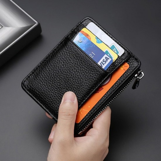 Leather Purses ID Card Holder Colorful Bank Credit Card Box Multi Slot Slim Card Case Wallet Women Men Business Card Cover Leather Purses ID Card Holder Colorful Bank Credit Card Box Multi Slot Slim Card Case Wallet Women Men Business Card Cover