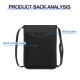 Portable Nylon RFID Passport ID Bag Waterproof Multi-Functional Document Pouch Neck Wallet Travel Portable Nylon RFID Passport ID Bag Waterproof Multi-Functional Document Pouch Neck Wallet Travel
