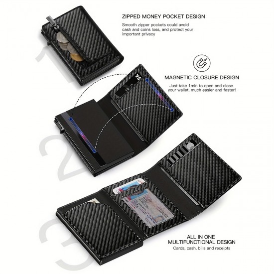 Anti Theft Credit Card Holder Airatg Men Wallet Bank Cardholder Case Rfid Minimalist Wallets for Airtag Air Tag Tracker Choice Anti Theft Credit Card Holder Airatg Men Wallet Bank Cardholder Case Rfid Minimalist Wallets for Airtag Air Tag Tracker Choice