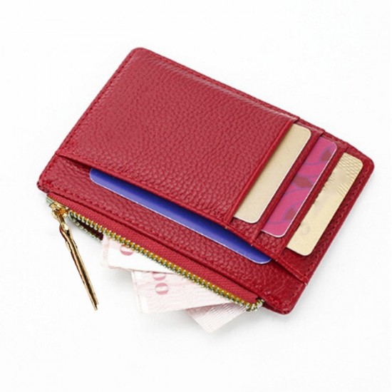 PU Leather Women ID Credit Bank Card Holder Zipper Slim Wallet Fashion Small Coin Purse Money Clip Case Cardholder Cover PU Leather Women ID Credit Bank Card Holder Zipper Slim Wallet Fashion Small Coin Purse Money Clip Case Cardholder Cover