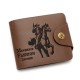 2024 European and American popular folding creative men's wallet short wallet buckle wallet 2024 European and American popular folding creative men's wallet short wallet buckle wallet