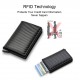 Rfid Aluminum Men Wallet Card Holders Purse Carbon Fiber Men Business Slim Thin Smart Wallet Credit Cardholder Case Note Holder Rfid Aluminum Men Wallet Card Holders Purse Carbon Fiber Men Business Slim Thin Smart Wallet Credit Cardholder Case Note Holder