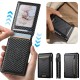 SUTENI Faux Leather For Men Wallet Card Slot Wallet Flip Cover Card Box Pressing The Button Automatically Ejects The Card SUTENI Faux Leather For Men Wallet Card Slot Wallet Flip Cover Card Box Pressing The Button Automatically Ejects The Card