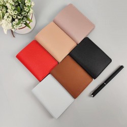 Portable Small Wallet Bank Card Bag Short Pu Leather Wallets