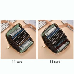 New Multi Slot Card Holder Anti Demagnetization Cartoon Coin Pouch Leather Rabbit Small Wallet Girl