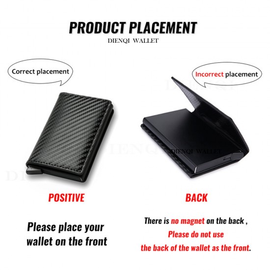 Rfid Aluminum Men Wallet Card Holders Purse Carbon Fiber Men Business Slim Thin Smart Wallet Credit Cardholder Case Note Holder Rfid Aluminum Men Wallet Card Holders Purse Carbon Fiber Men Business Slim Thin Smart Wallet Credit Cardholder Case Note Holder