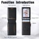 SUTENI Faux Leather For Men Wallet Card Slot Wallet Flip Cover Card Box Pressing The Button Automatically Ejects The Card SUTENI Faux Leather For Men Wallet Card Slot Wallet Flip Cover Card Box Pressing The Button Automatically Ejects The Card